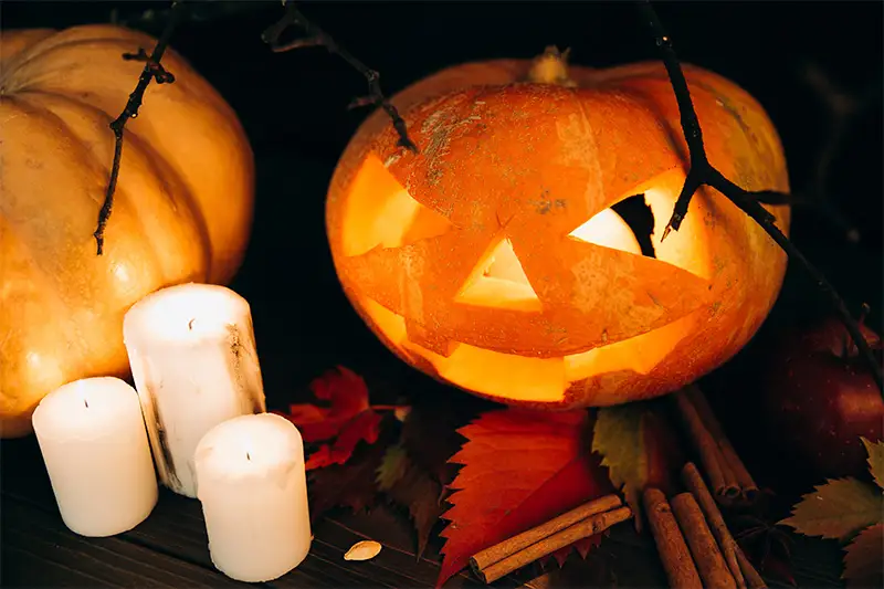 Jack O’ Lantern ตะเกียงฟักทองแกะสลัก ฮาโลวีน