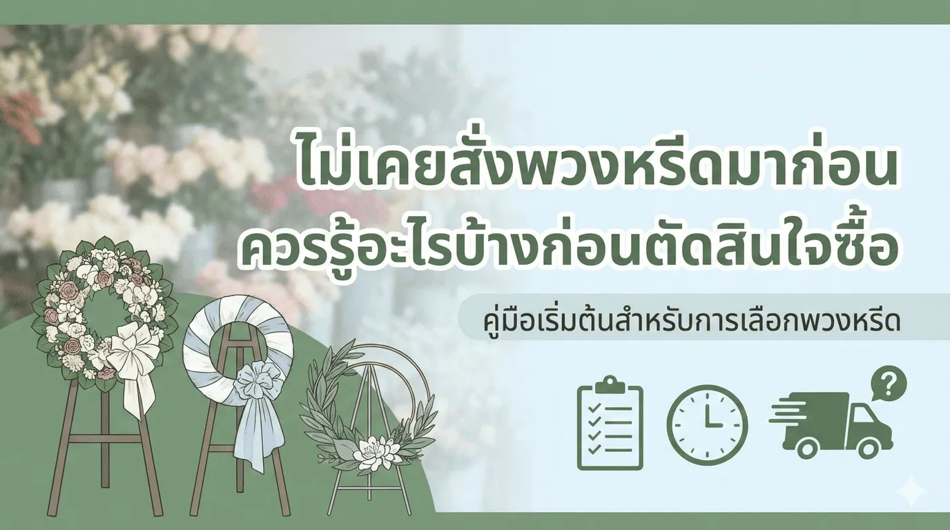 Banner บทความ consi ไม่เคยสั่งพวงหรีดกพ 26