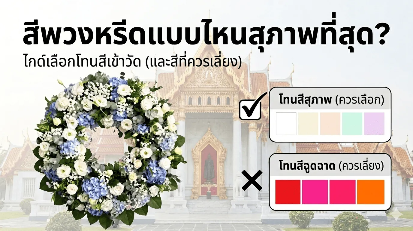 ภาพประกอบบทความสีพวงหรีด มีนาคม 69